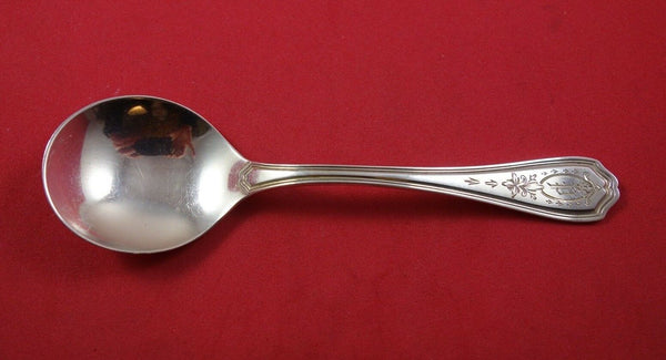 Hepplewhite Engraved by Reed & Barton Sterling Silver Bouillon Soup Spoon 5 1/2"