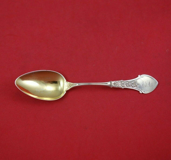 Alameda by Koehler and Ritter Sterling Silver Coffee Spoon Gold Washed 5 1/8"