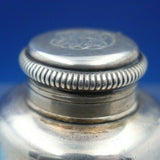 Gorham Sterling Silver Inkwell Glass Lined 1 1/2" x 1 1/2" Monogram (#6610)