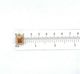 18k Rose Gold Pair of Retro Genuine Natural Citrine Stud Earrings (#J5488)