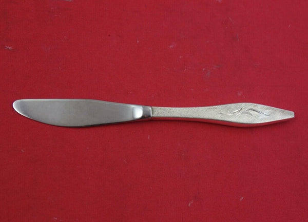 Da Vinci Engraved by Reed and Barton Sterling Silver Butter Spreader HH 7 1/2"