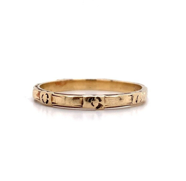 14k Yellow Gold Wedding Band Ring Jewelry (#J5728)