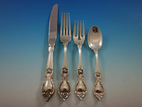 Alexandra by Lunt Sterling Silver Flatware Set for 12 Service 60 pieces