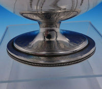 Hester Bateman English Georgian Sterling Silver Sugar Basket Swing Handle #4893