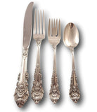 Sir Christopher by Wallace Sterling Silver Flatware Service Set 16 Pieces New