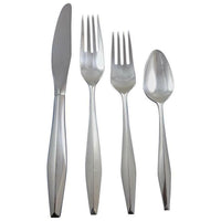 Diamond by Reed and Barton Sterling Silver Flatware Service Set 28 Pcs Gio Ponti
