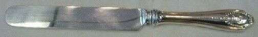 Wedgwood By Whiting Sterling Silver Regular Knife Blunt Silverplate 8 3/4"