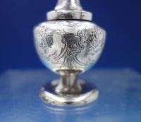 Thomas Alfred Skiner English Victorian Sterling Salt Pepper Shakers (#6817-2)