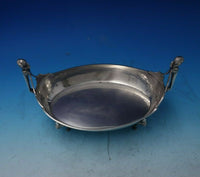 Bust by Gorham Silverplate Centerpiece Oval Bright-Cut Lion Feet #0250 (#5358)