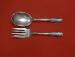 Dolores by Shreve Sterling Silver Salad Serving Set 2pc All Sterling 8 3/4"