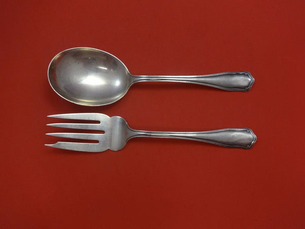 Dolores by Shreve Sterling Silver Salad Serving Set 2pc All Sterling 8 3/4"