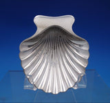 Tiffany and Co Sterling Silver Nut Dish Shell Shape with Two Ball Feet (#6809-2)