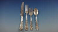 French Renaissance by Reed & Barton Sterling Silver Flatware Set 8 Monogram "S"