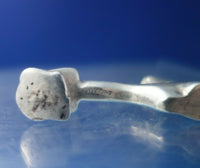 Sterling Silver Paperweight "Whippet" Dog 1" x 2 1/2" 1 ozt. circa 1940 (#5903)