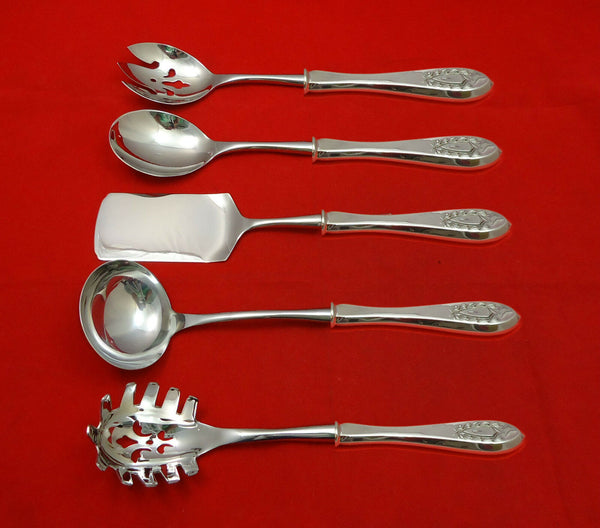 Napoleon by International Sterling Silver Hostess Set 5pc HHWS  Custom Made