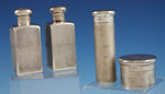 Mappin & Webb English Sterling Silver Grooming Set 4pc c. 1921 (#2871) Vintage