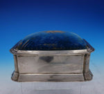 CS Harris and Sons English Sterling Silver Jewelry Box w/Pin Cushion Top (#3870)
