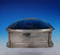 CS Harris and Sons English Sterling Silver Jewelry Box w/Pin Cushion Top (#3870)