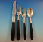 Contrast by Lunt Sterling Silver Flatware Set 8 Service 32 PC "G" Monogram