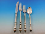 Carpenter Hall by Towle Sterling Silver Flatware Set for 12 Service 58 pieces