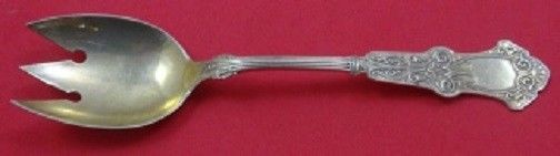 Alhambra By Whiting Sterling Silver Ice Cream Fork Original 5 5/8"