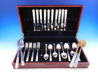 Capitol by Fortunoff Italy Sterling Silver Flatware Set Service Dinner 45 pieces