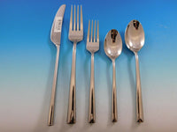 Malmo by Kate Spade NY Stainless Steel Flatware Set Service for 12 New 60 pieces