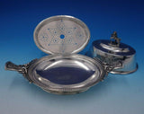 Medallion by Gorham Coin Silver Butter Dish #190 w/Lion Applied Medallions #4947