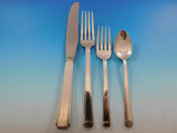 Modern Classic by Lunt Sterling Silver Flatware Set for 12 Service 114 pc Dinner