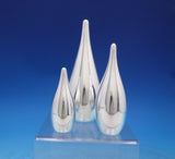 Swedish Modern by Allan Adler Sterling Silver Salt Pepper Sugar Shaker 3pc #6908