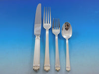 Aria by Christofle France Sterling Silver Flatware Service Set 112 pcs Dinner