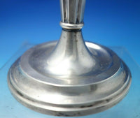 Victor Siedman Co Sterling Silver Candlestick Pair #376 Hand Engraved 10" #5811