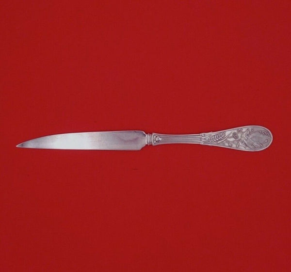 Japanese by Tiffany and Co Sterling Silver Fruit Knife Flat Handle AS 6 1/4"