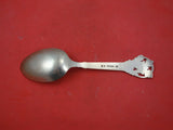 Cohr Danish Sterling Silver Berry Spoon Handmade w/ Oak Leaves and Acorns 9 7/8"