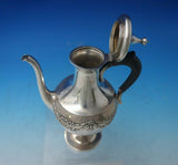 Montezuma by Shiebler Sterling Silver Demitasse Pot w/Ebony Handle #9248 (#5620)