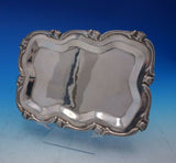 Water Lily by Camusso Peruvian Sterling Silver Business Card Tray (#4694)