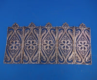 Filigree by Unknown Sterling Silver Doll House Miniature Folding Screen (#6890)