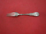 Mythologique By Gorham Sterling Silver Fruit Fork large 3-tine rare 6"