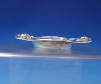 Carnation by Wallace Sterling Silver Butter Pat #676 3 3/4" x 3" .65 ozt (#7196)