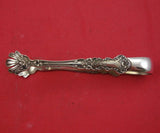 Pansy By International Sterling Silver Sugar Tong 4"