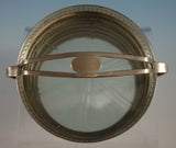 Webster Sterling Silver and Cut Crystal Coaster Set 6pc 2 3/4" x 3" (#2531)