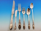 Old Mirror by Towle Sterling Silver Flatware Set for 12 Dinner Service 78 Pieces