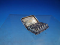JB John Bettridge English Sterling Silver Vinaigrette Repousse Birmingham #6583