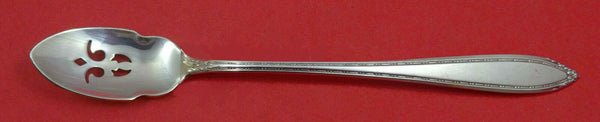 Lady Betty By International Sterling Silver Olive Spoon Pierced 8 1/8" Custom