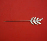 Olle Johanson Sterling Silver Hors D' Oeuvre Pick w/ Leaf 3" Heirloom Silverware