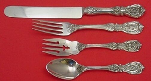 Francis I By Reed and Barton Old Sterling Silver Regular Setting(s) 4pc