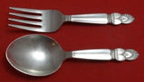Princess Ingrid by Frank Whiting Sterling Silver Baby Set 2-Piece 4"