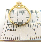 10k Gold Oval Genuine Natural Morganite Ring with Diamonds (#J3856)