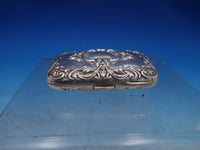 H&T English Sterling Silver Box with Flowers Scrollwork Birmingham 1924 (#6606)