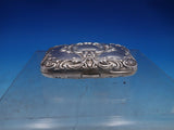 H&T English Sterling Silver Box with Flowers Scrollwork Birmingham 1924 (#6606)